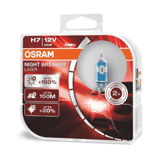 OSRAM LAMPADINE H7 12V NIGHT BEAKER LASER - Autobox