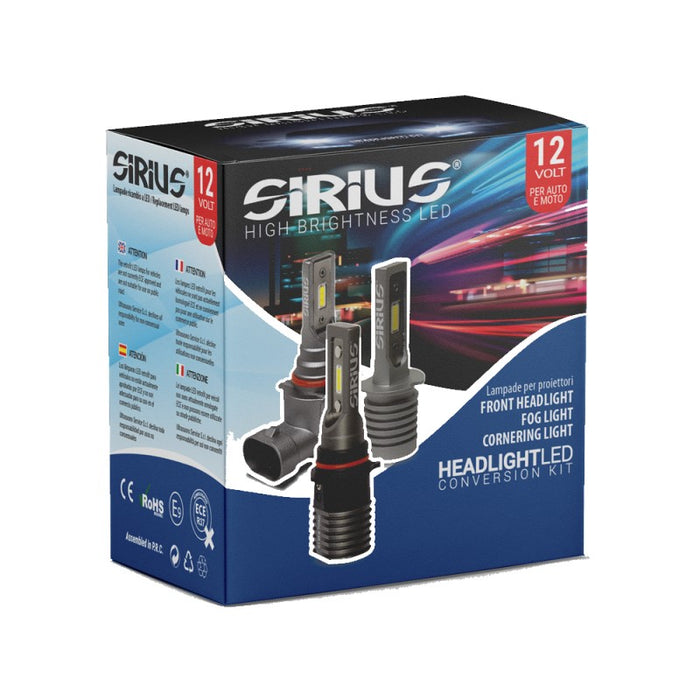 SIRIUS KIT LAMPADINE LED SIRIUS H3 CSP 12V - Autobox