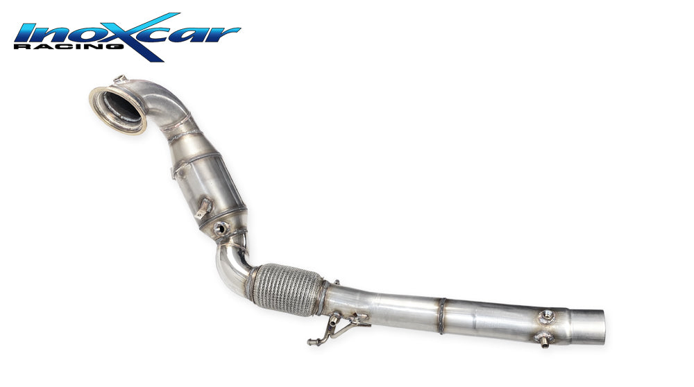 Tubo sostituzione Cat. con catalizzatore metallico sportivo 200 CPSI (elimina il GPF di serie) Leon 5F Cupra