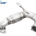 Tubo sostituzione catalizzatore con cat. metallico (2 sonde - 1 componente) RENAULT MEGANE III Coupè 2.0 TURBO RS TROPHY (265CV) 2012-- - Autobox