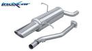 Scarico finale con silenziatore 1X120X80 BMW E36 318 Ti Compact (140CV) 1994-2001 - Autobox