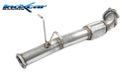 Tubo sostituzione catalizzatore Turbo (down pipe) FORD FOCUS 2° serie 2.5T RS (305CV) 2009-- Ø 60 - Autobox