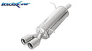 Scarico finale con silenziatore 2X80 FORD FIESTA 6° serie (‘08) 1.6 16V (120CV) 2009-- Ø 48 - Autobox