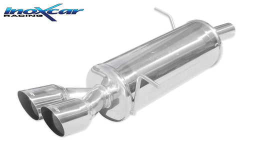 Scarico finale con silenziatore 2X80 RACING FORD FIESTA 6° serie (‘08) 1.6 16V (120CV) 2009-- Ø 48 - Autobox