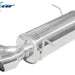 Scarico finale con silenziatore 2X80 RACING FORD FIESTA 6° serie (‘08) 1.6 16V (120CV) 2009-- Ø 48 - Autobox