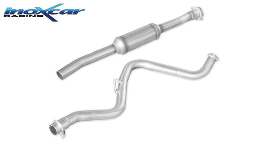 Tubo centrale con silenziatore SUBARU IMPREZA 4WD 2.0D BOXER DIESEL (150CV) 2009-- Ø 54 - Autobox