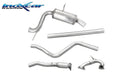 Tubo sostituzione catalizzatore + Tubo intermedio + Tubo centrale diretto + Scarico finale gr.N RENAULT			 MEGANE III RS 2.0 16V (250CV) 2010-- - Autobox