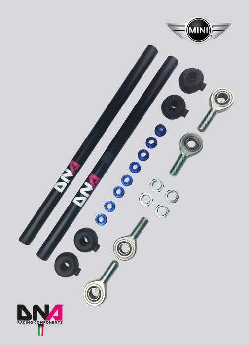 Kit tiranti sospensioni posteriori con regolazione camber DNA Racing per Mini Cooper R53-R56