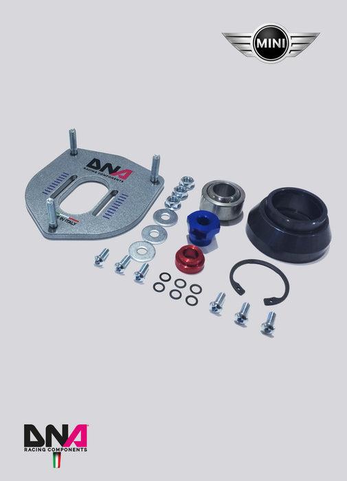 Kit top mount regolabile su uniball DNA Racing Mini Cooper R55 R56 R57