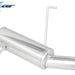 Scarico finale con silenziatore 1X80 PEUGEOT 206 SW SW 2.0 HDI (90CV) 2002-2005 - Autobox