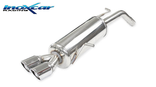 Scarico finale con silenziatore 2X80 X-RACE PEUGEOT 207 1.6 16V GTI (175CV) 2007-- Ø 55 - Autobox