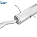 Scarico finale con silenziatore 1X80 PEUGEOT 306 1.6 CABRIO (89CV) 1993-1997 - Autobox