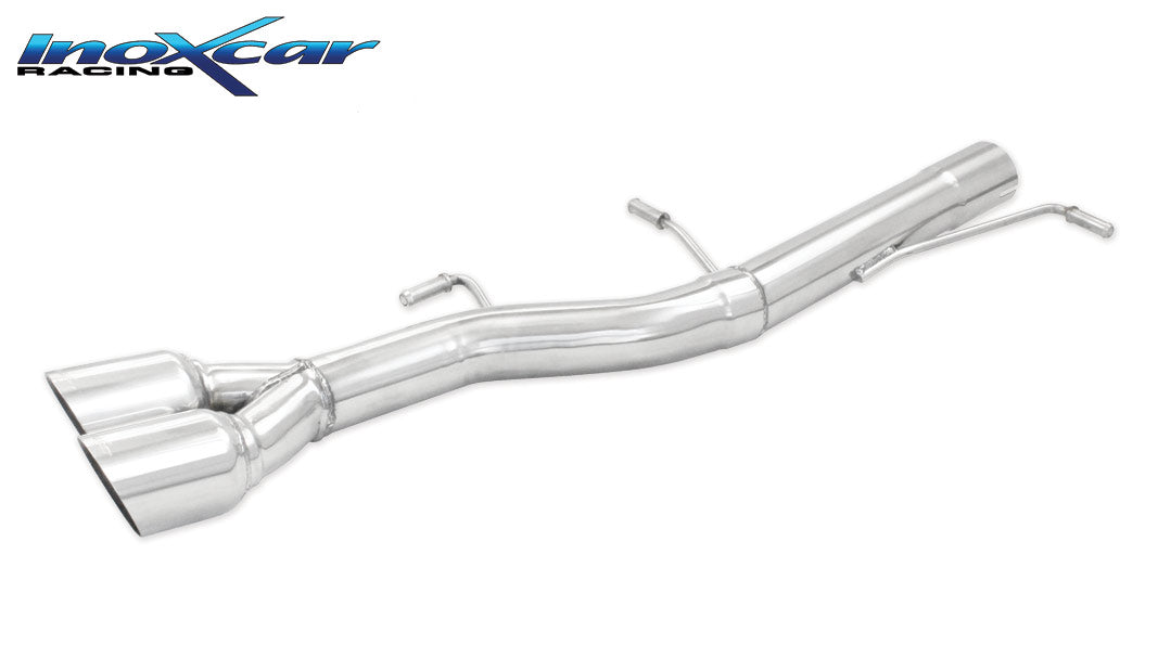 Scarico finale senza silenziatore 2X80 RACING PEUGEOT 308 1.6 THP GTI (200CV) 2011-2013 Ø 65 - Autobox