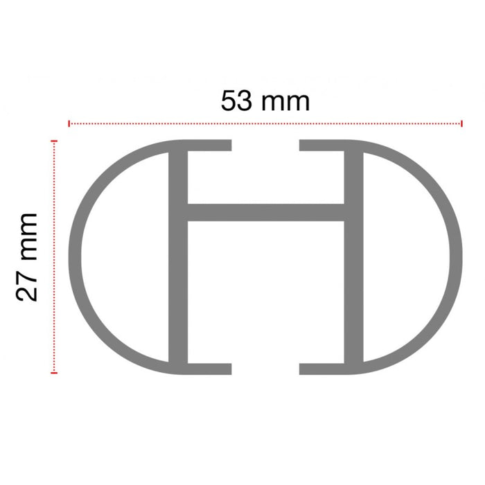 PACIFIC Acciaio coppia barre cm 110 - Autobox