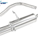 Scarico finale con silenziatore 1X102 RENAULT MEGANE II 1.4 16V (80CV-98CV) 2002-2006 - Autobox