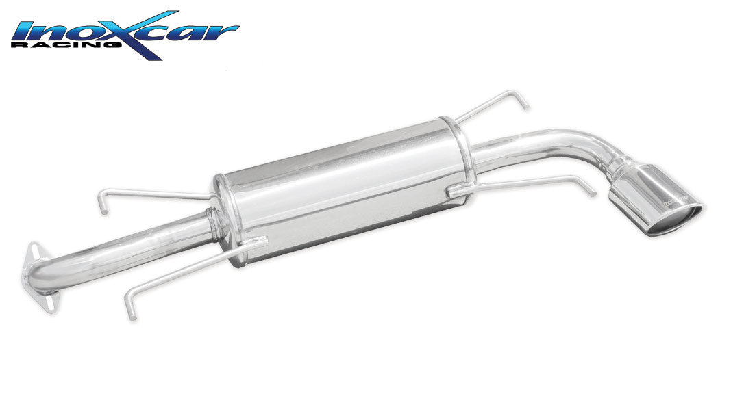 Scarico finale con silenziatore 1X120X80 SUBARU IMPREZA 4WD 2.5 WRX (265CV) 2008-- - Autobox