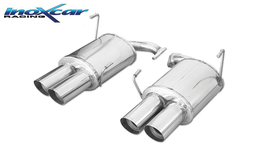 Scarico finale con silenziatore 2X90 RACING destro e sinistro SUBARU IMPREZA 4WD 2.5T WRX STi 10MY (300CV) 2010-2013 - Autobox