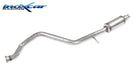 Tubo centrale con silenziatore PEUGEOT 306 1.8 XS (101CV) 1997-1999 - Autobox