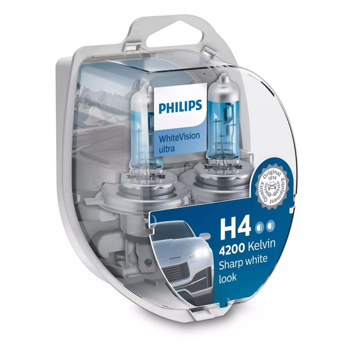 PHILIPS H4 SHARP WHITE LOOK 12V 60/55W 4200K - Autobox