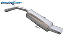 Scarico finale con silenziatore 1X120X80 ALFA ROMEO 156 2.4 JTD (150CV) 1997-- Ø 57 - Autobox