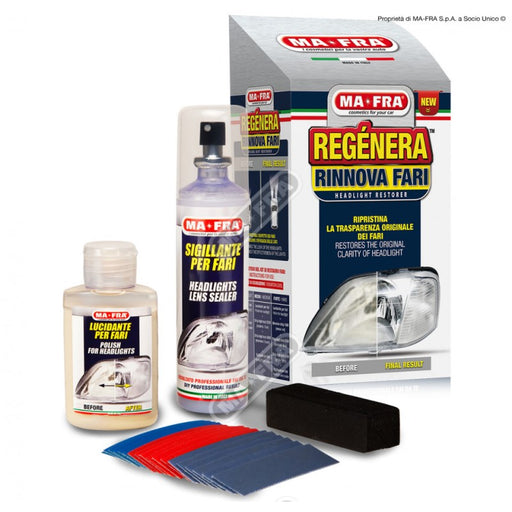 MAFRA REGENERA HEADLIGHT KIT RINNOVA FARI - Autobox