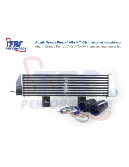 TUBE FIN INTERCOOLER KIT ROSSO ABARTH GRANDE PUNTO