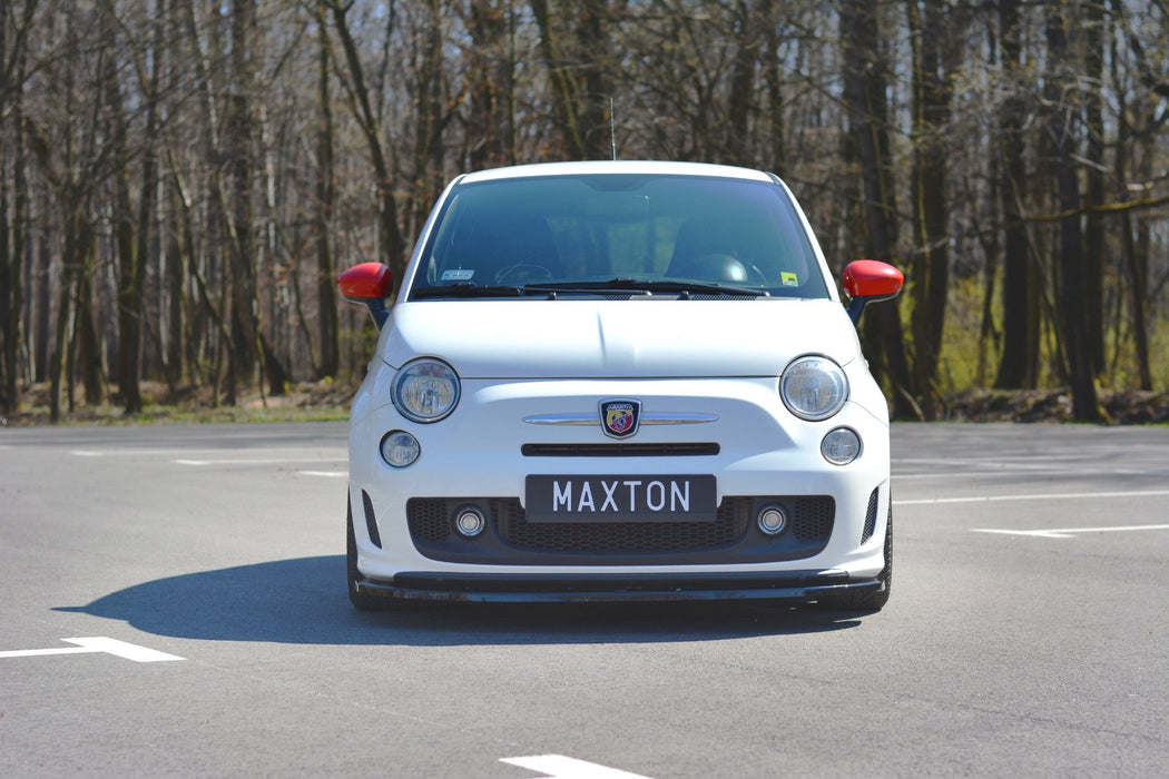 Front splitter V.2 MAXTON DESIGN - Abarth 500 / 595 / 695 MK1