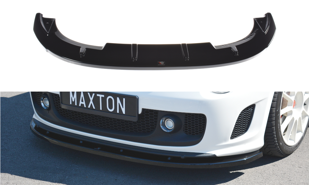 Front splitter V.2 MAXTON DESIGN - Abarth 500 / 595 / 695 MK1