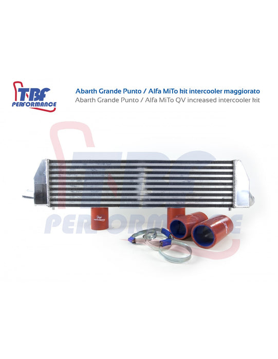 TUBE FIN INTERCOOLER KIT ROSSO ABARTH GRANDE PUNTO