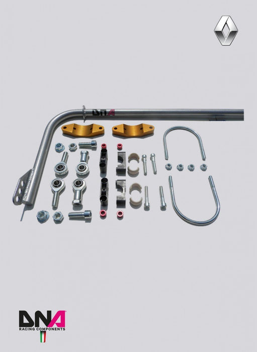 Kit barra antirollio posteriore regolabile DNA Racing Renault CLIO 3 RS