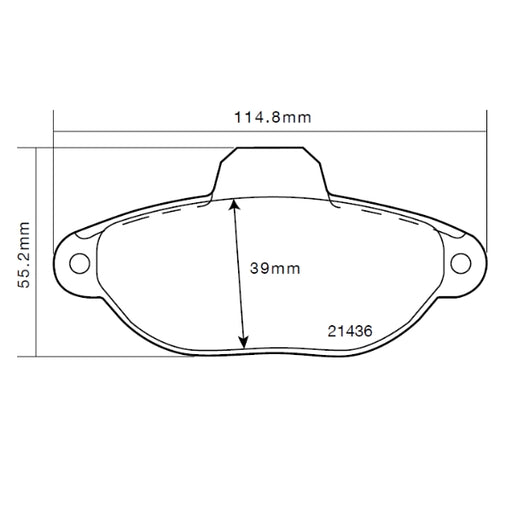 Set pastiglie Brembo Sport | HP2
07.B314.28 - Autobox