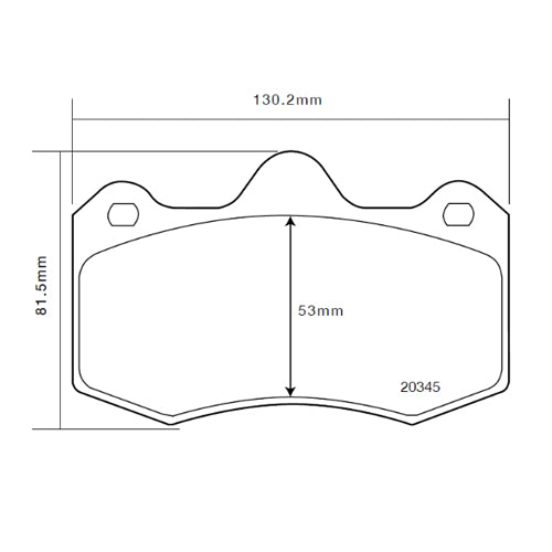 Set pastiglie Brembo Sport | HP2
07.B314.62 - Autobox