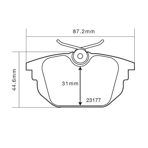 Set pastiglie Brembo Sport | HP2
07.B315.24 - Autobox