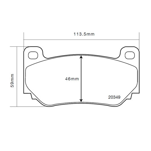 Set pastiglie Brembo Sport | HP2
07.B315.32 - Autobox