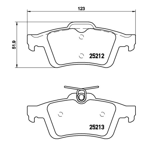 Set pastiglie Brembo Sport | HP2
07.B315.44 - Autobox