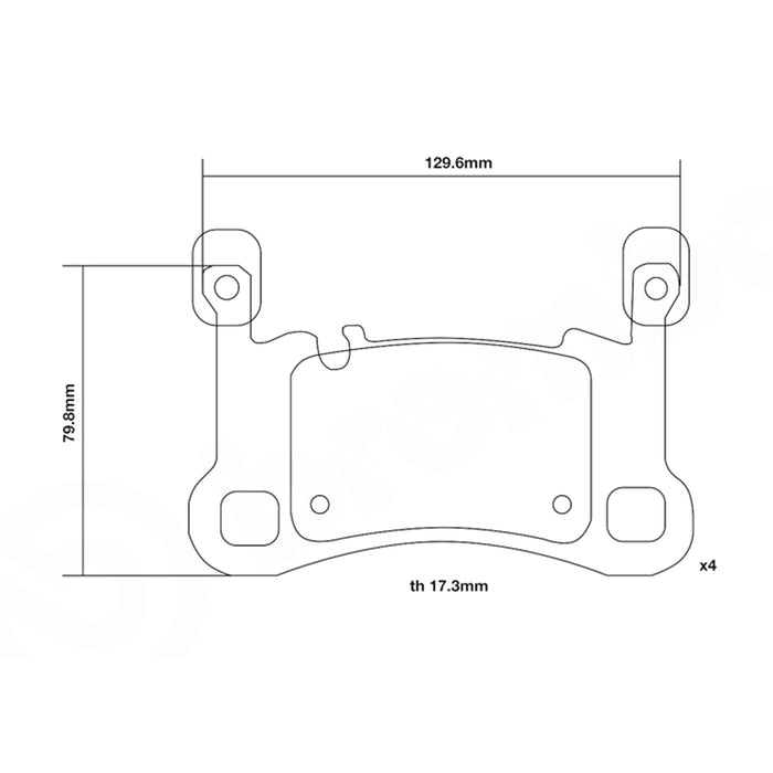 Set pastiglie Brembo Sport | HP2
07.B315.91 - Autobox