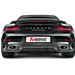 Impianto di scarico Akrapovic PORSCHE 911 Turbo / Turbo S (991) - Autobox