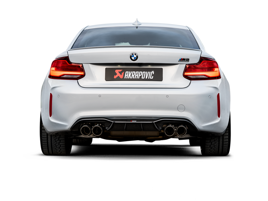 Impianto di scarico Akrapovic BMW M2 Competition (F87N) con GPF - Autobox