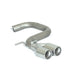 Tubo posteriore Gr. N inox con terminali rotondi 2x80 mm sfalsati VOLKSWAGEN Golf Mk6 (typ 1K) - Autobox