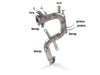 Tubo sostituzione catalizzatore Gr.N inox con rimozione filtro antiparticolato. ALFA ROMEO Giulietta(940) - Autobox