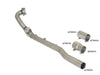 Tubo sostituzione catalizzatore Gr. N inox    AUDI S3 (typ 8P) 2006>>2012 - Autobox