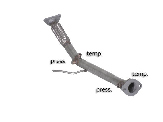 Tubo sostituzione filtro antiparticolato Gr. N inox - mot.M9R (1995cc) NISSAN X-Trail (typ T30 / T31) - Autobox