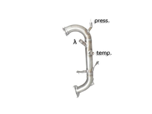 Tubo sostituzione catalizzatore e filtro antiparticolato Gr. N inox - mot.A20DTH (1956cc) Euro5 OPEL Insignia - Autobox