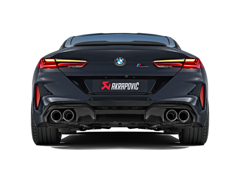 Impianto di scarico Akrapovic BMW M8 / M8 Competition (F91, F92) senza GPF - Autobox