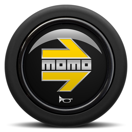 MOMO Standard Horn Button 1 Contact - Arrow Gloss Black - Autobox